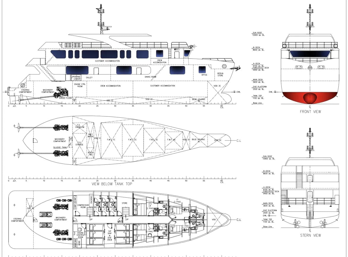 Deck plan