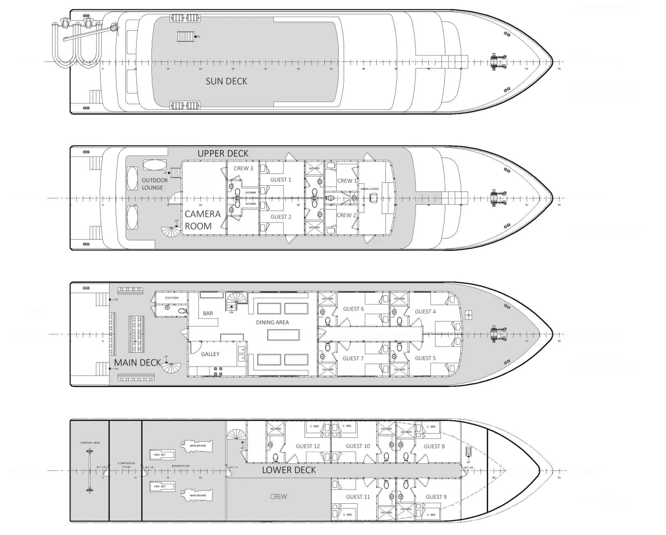 Deck plan