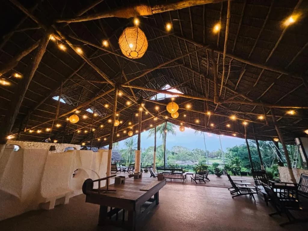 Interior of the restaurant