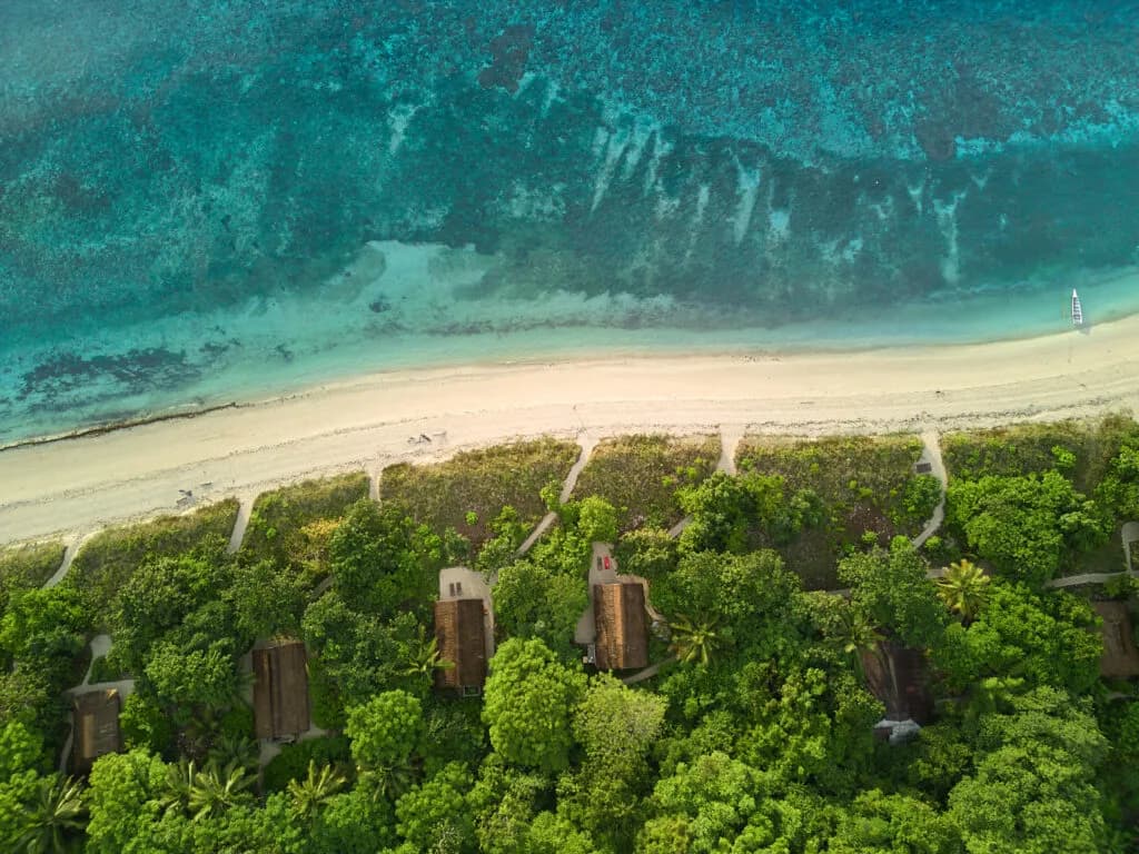 Aerial View of Alor Divers Eco Resort