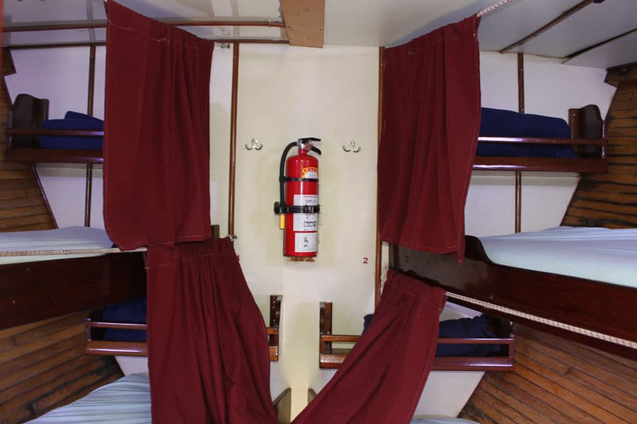 Double space bunk Lower Deck - image