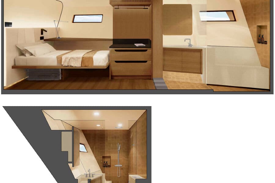 Single Bed Lower Deck - image