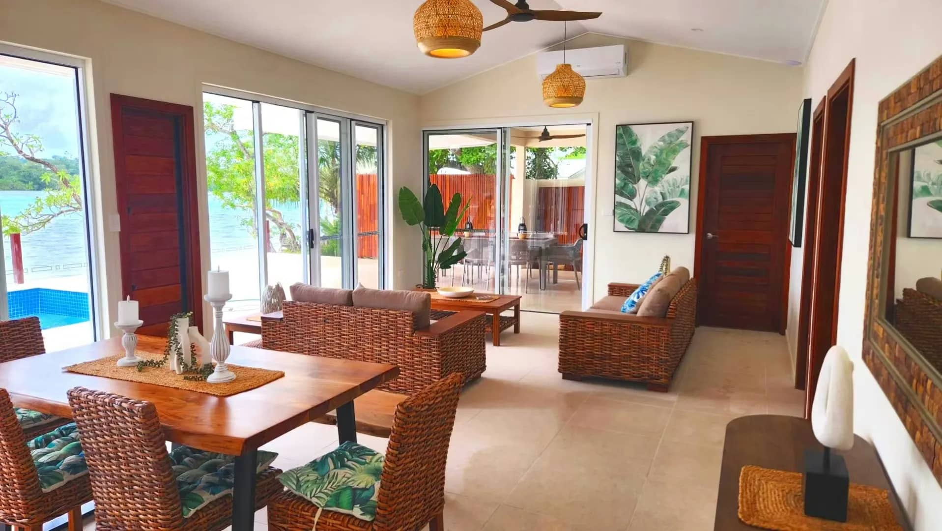 Frangipani 2BD Pool House - image Frangipani 2BD Pool House - image