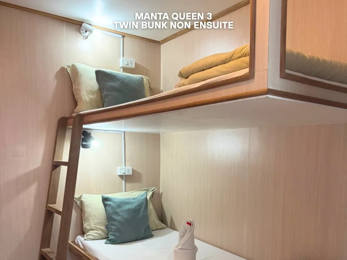 Twin Bed Non-Ensuite Cabin - image Twin Bed Non-Ensuite Cabin - image