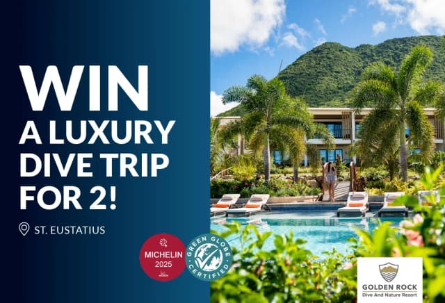 Win a Luxury Caribbean Dive Getaway for Two Win a Luxury Caribbean Dive Getaway for Two