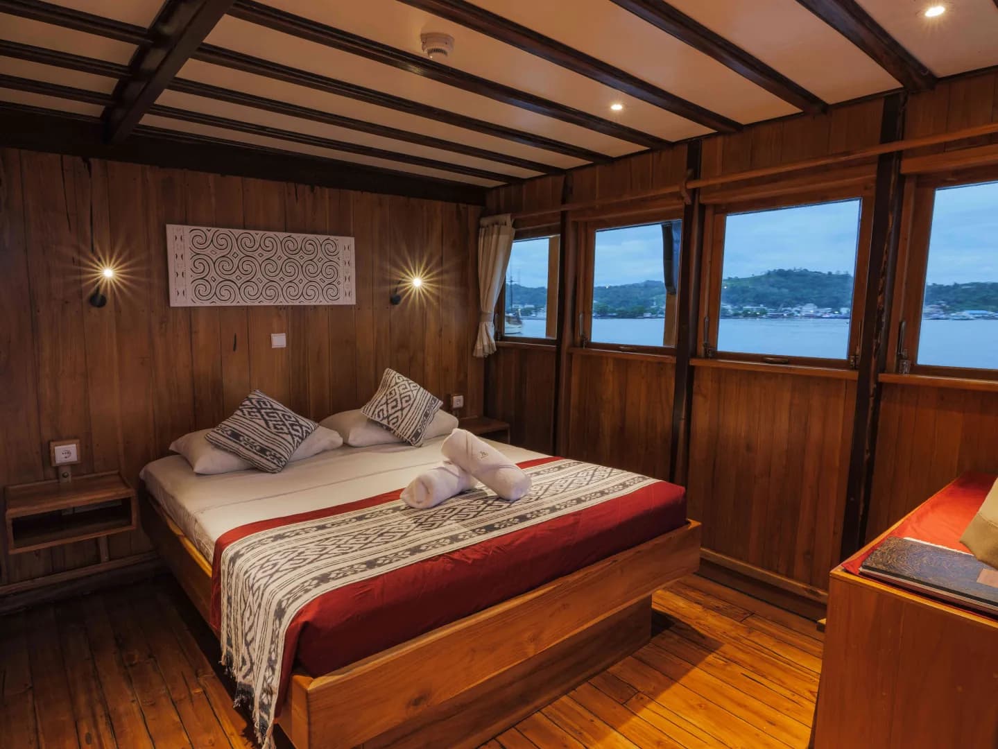 Accommodations onboard