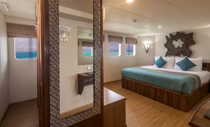 Carpe Diem Maldives suite interior.