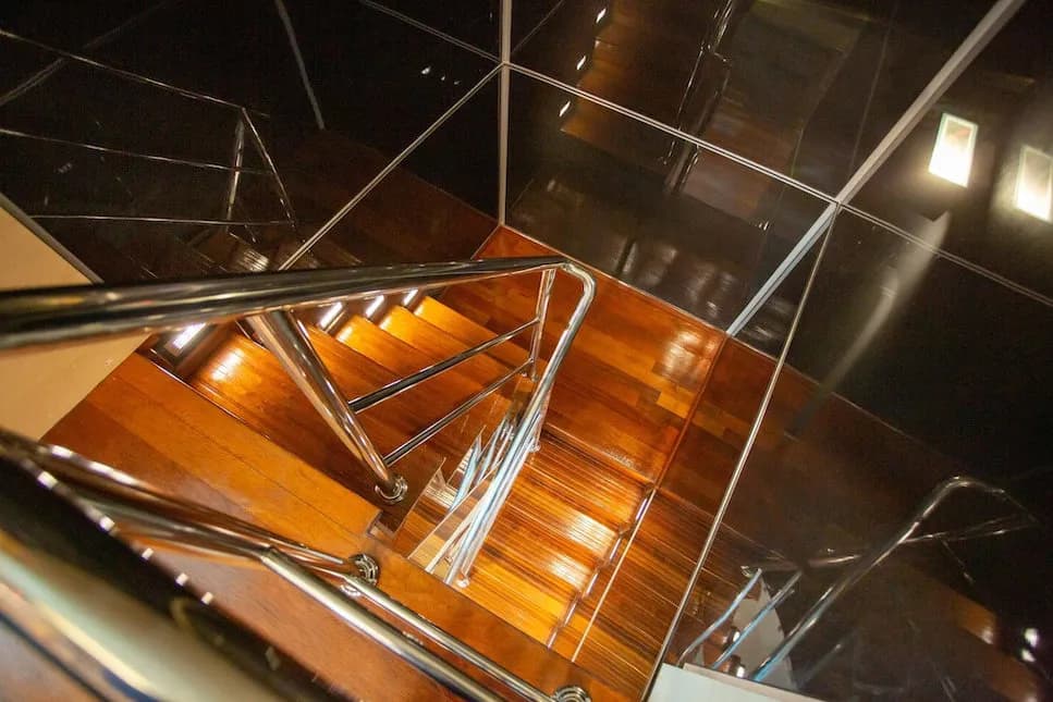 Staircase leading down