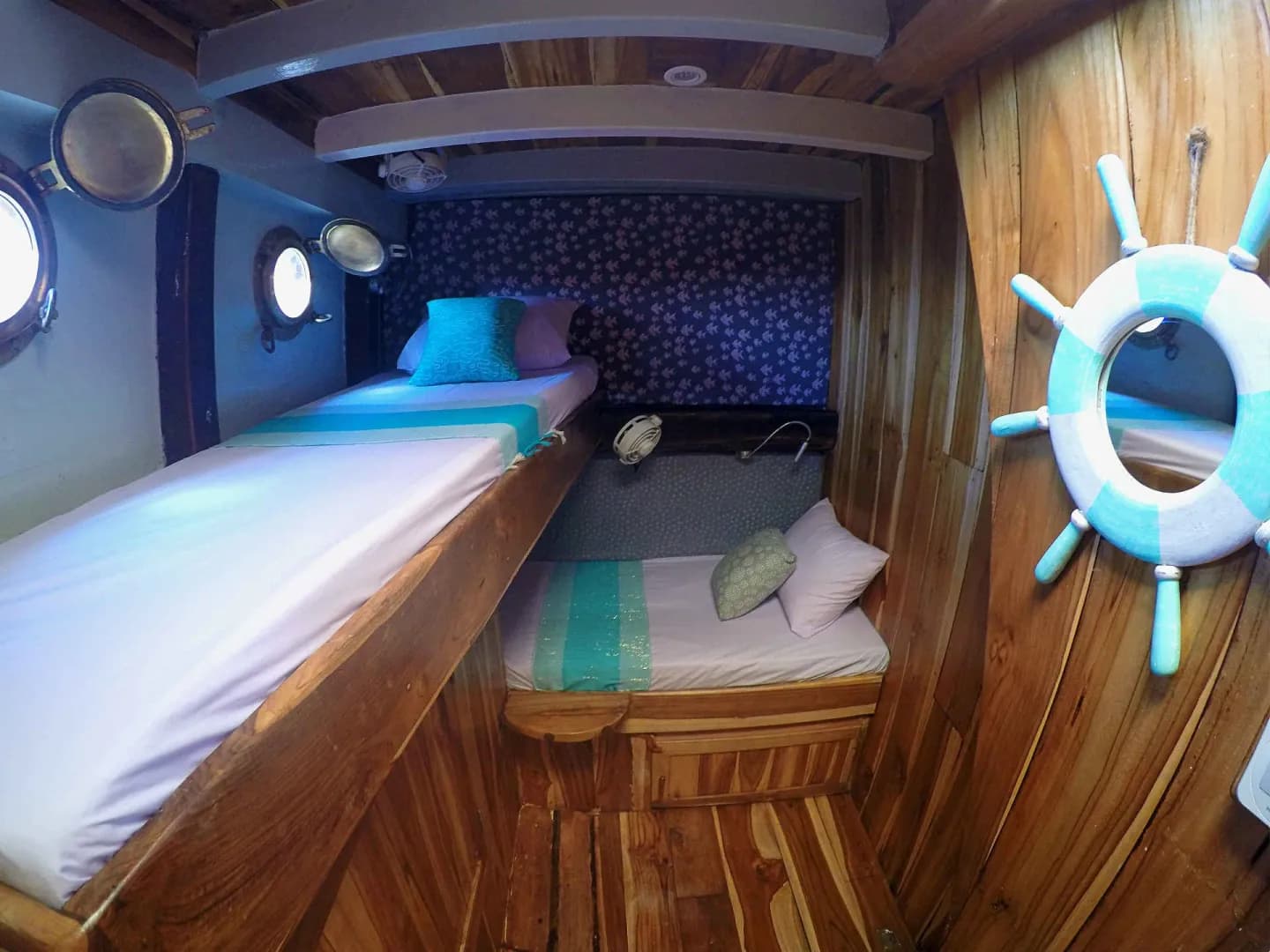 Cozy twin accommodations