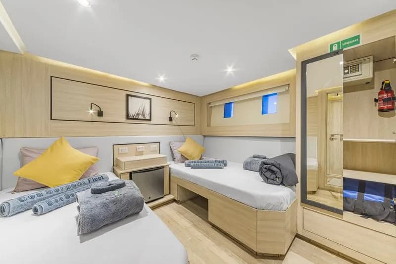 Lower Deck Twin Cabin