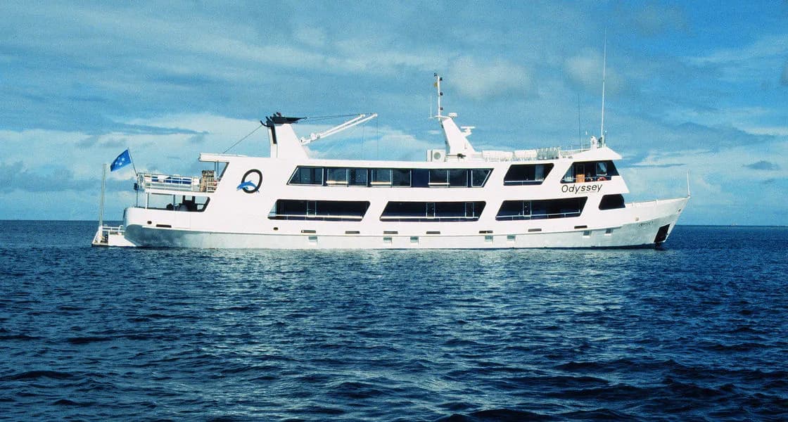 Odyssey Adventures liveaboard in Truk Lagoon, Micronesia