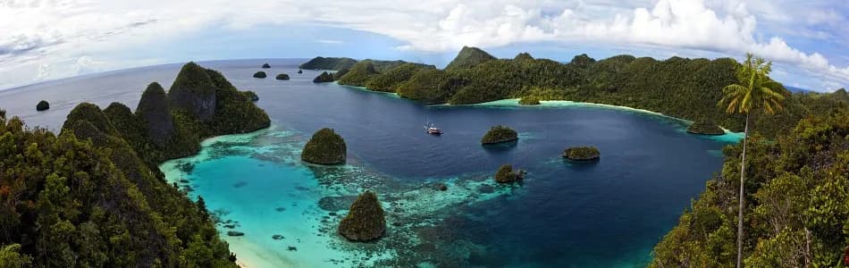 Raja Ampat from a viewpoint