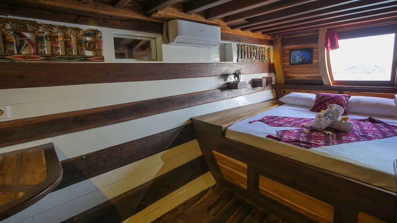 Double bed accommodation