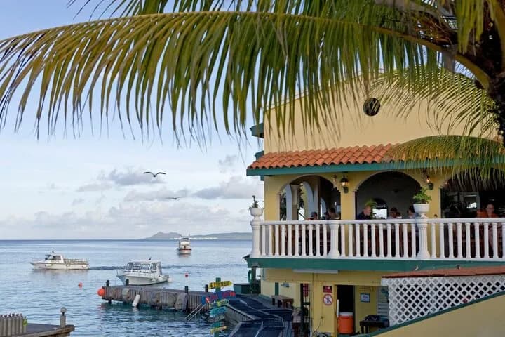 Buddy Dive Resort's Breakfast Area Buddy Dive Resort's Breakfast Area