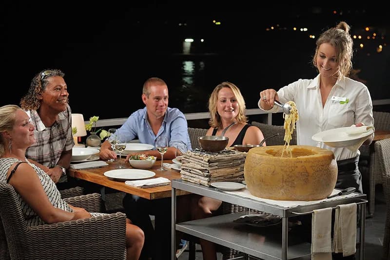 Dinner at Buddy Dive Resort Bonaire Dinner at Buddy Dive Resort Bonaire