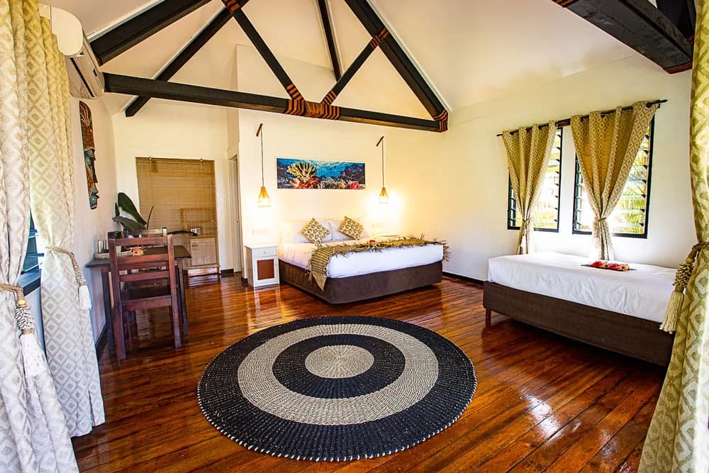 Waidroka Bay Resort Deluxe Oceanfront Bure Waidroka Bay Resort Deluxe Oceanfront Bure