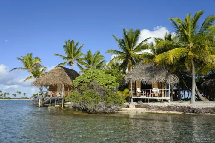 Tetamanu Village et Sauvage Tetamanu Village et Sauvage