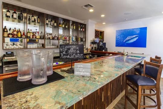 The bar at Little Cayman Beach Resort The bar at Little Cayman Beach Resort