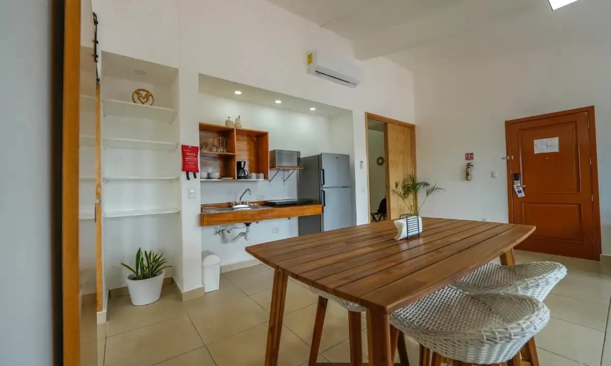 Kitchenette area of the master queen Kitchenette area of the master queen