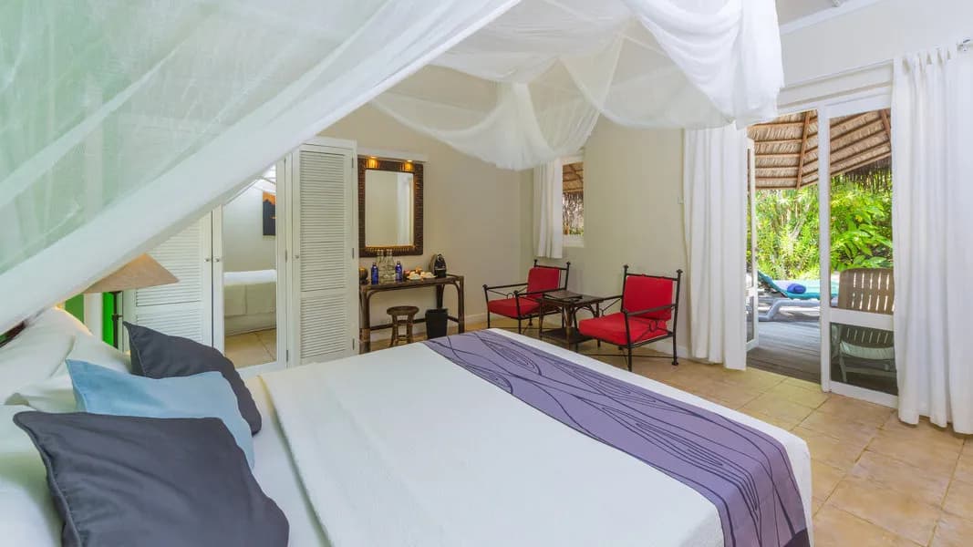 Accommodation with large bed Accommodation with large bed