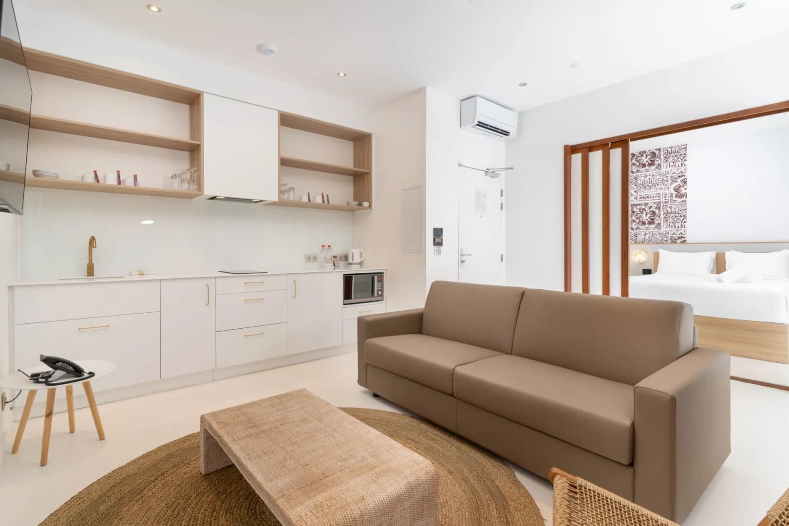 Family suite room interior at Cook's Bay Hotel & Suites Family suite room interior at Cook's Bay Hotel & Suites