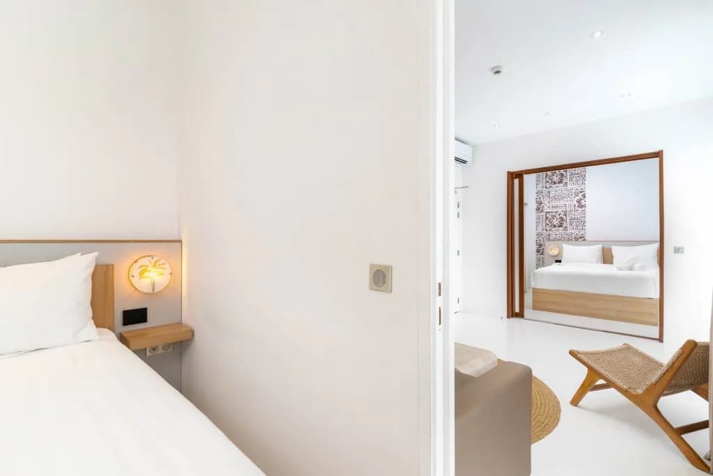 Family suite room at Cook's Bay Hotel & Suites Family suite room at Cook's Bay Hotel & Suites