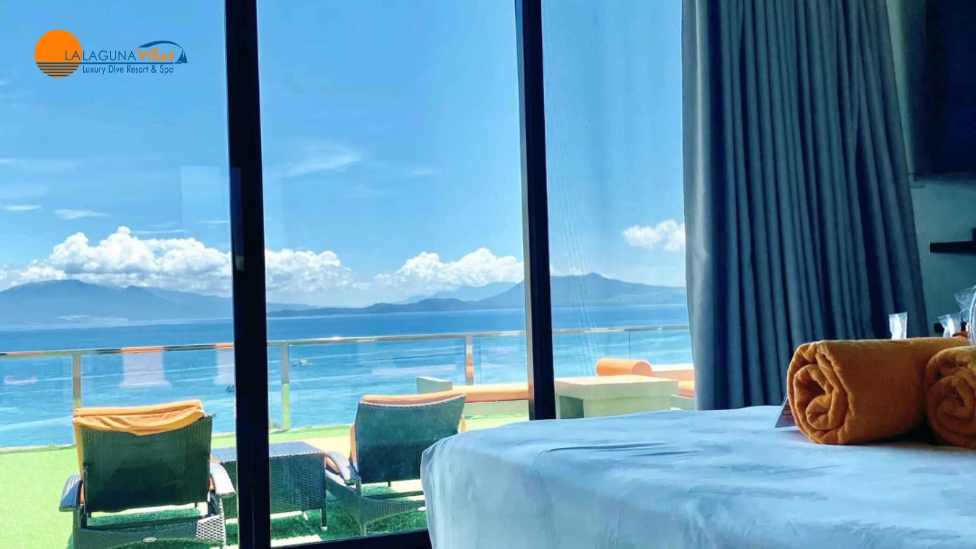 View of the beach from the Luxury Villa View of the beach from the Luxury Villa