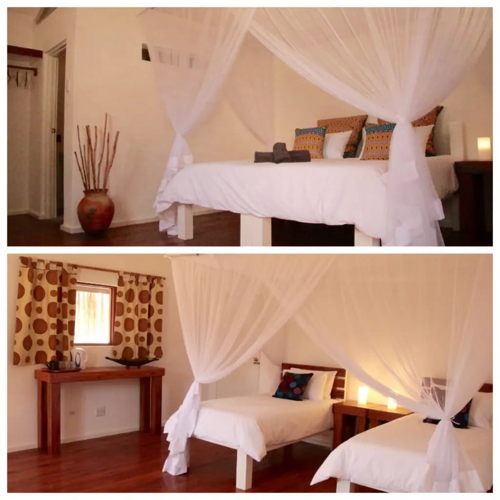 The spacious Ensuite accommodations with large beds The spacious Ensuite accommodations with large beds