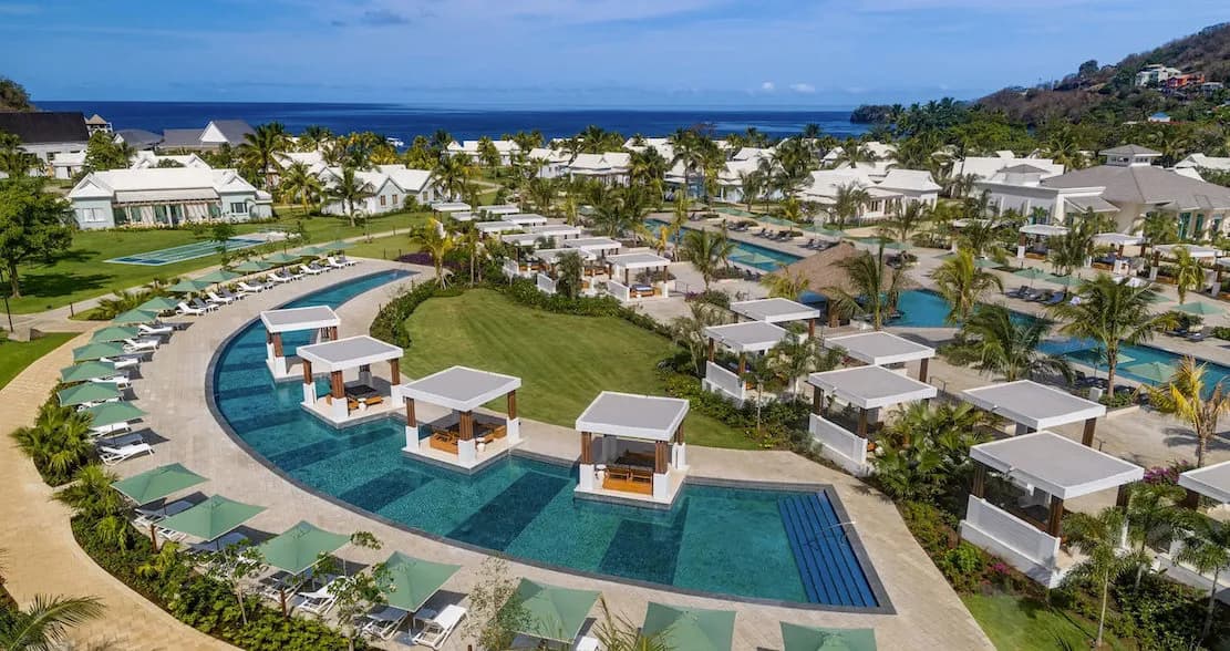 One of the many pool at the resort One of the many pool at the resort