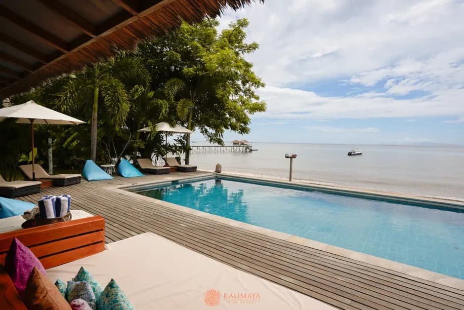 Saltwater swimming pool Saltwater swimming pool