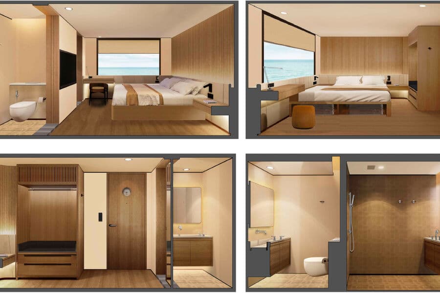 Double/Twin Single Beds Upper Deck - image Double/Twin Single Beds Upper Deck - image