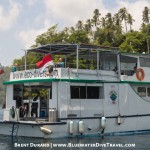 The Nautica is Eco Divers' daytime liveaboard