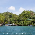 Lembeh Resort is nestled in the trees