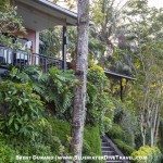 Cliffside deluxe rooms have incredible views of Lembeh Strait