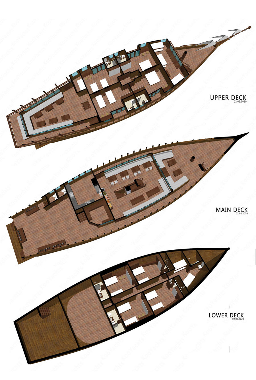 Mola Mola 2 Liveaboard Deck Plan