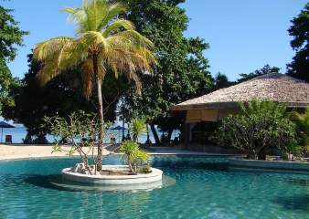 Pool at Siladen Resort & Spa Bunaken