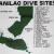The dive map of Anilao