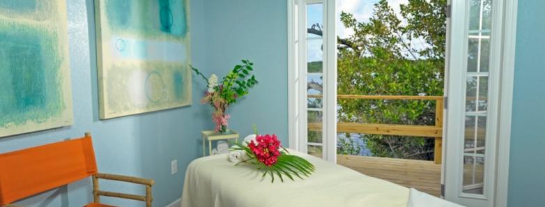 Massage room at Little Cayman Beach Resort