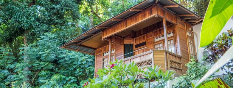 Exterior of a bungalow at NAD Lembeh