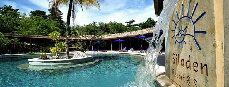 Swimming pool at Siladen Resort & Spa Bunaken
