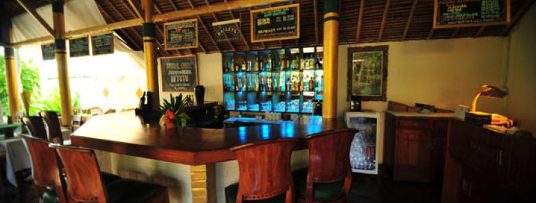 The bar at Watergarden Resort Bali.