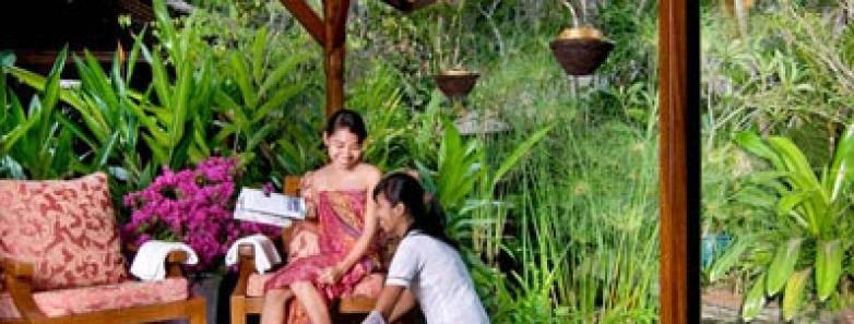 The spa at Watergarden Resort Bali.