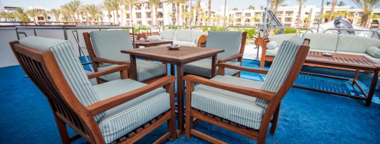 Outdoor Eating Area Red Sea Aggressor 