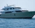The Galaxy 720 Liveaboard on the water