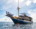 Phinisi liveaboard cruising Indonesian waters